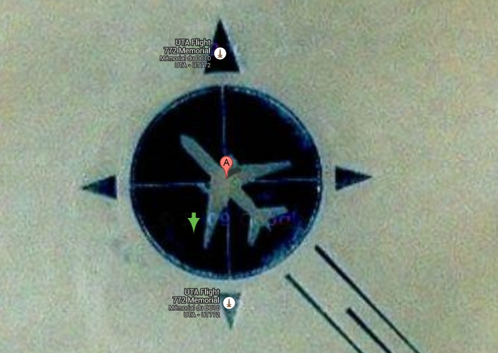 UTA Flight 772 এবং এক হৃদয় বিদারক স্মৃতি চিহ্ন